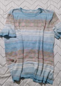 Striped Knit Sweater