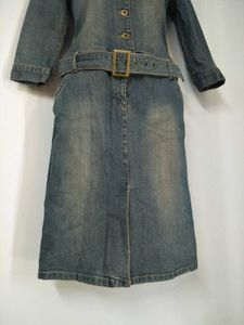 Y2K Button Up Vintage Denim Shirtdress