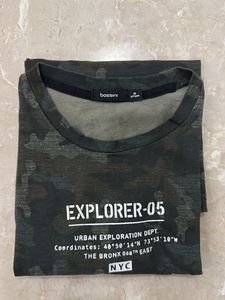 Bossini Army Print Tshirt