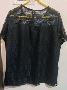 Black Lace Top