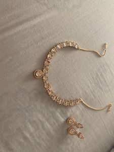 Beautiful Necklace With Earring