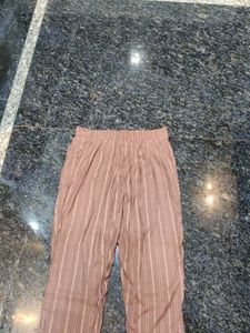 Peach Straight Pant