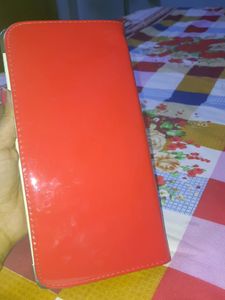 Red Color Hand Clutch