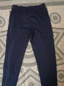Navy Blue Casual Pants