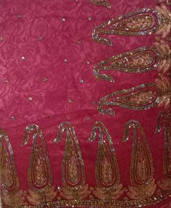 Balki Work Beautiful Saree With Blouse