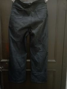 Black High Waist Wide Leg Jean