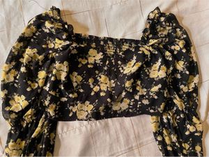 Floral Crop Top
