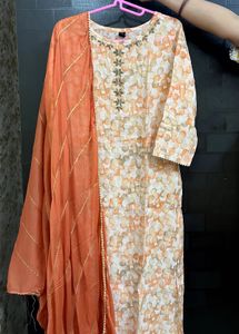 Elegant printed Kurta Set