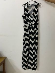 Chevron Maxi Dress