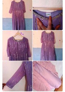 Woman Ambrella Full Flar One Piece 💜