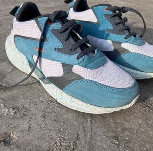 Leap7x Lacing Casual Shoes For Men (S.BLUE) ARCHER