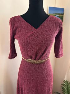 Pink Sequin Gown