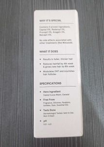 Minimalist Hair Growth Active Serum
