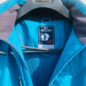 Stylish Blue Outdoor Jacket
