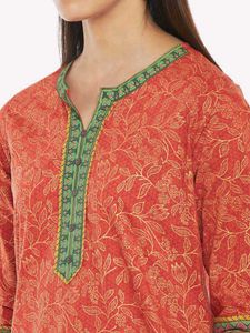 Two Branded Kurtas( Elegant, Colorful Yet Flashy)