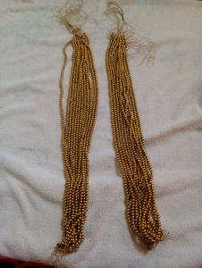 Dull Shade golden beads