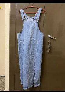 Denim Overall Dress