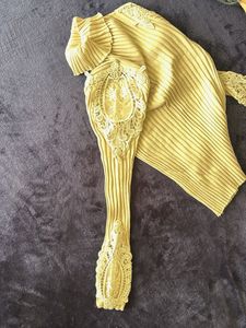 Elegant Lace Detail Turtleneck Sweater