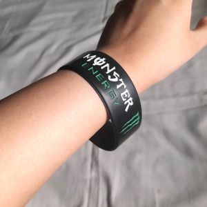 Monster Energy Party Wristband Men Bracelet Black