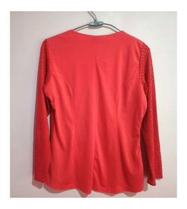 Stylish Red Party Wear Top for Women