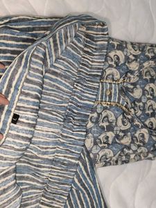 Floral Print Kurta