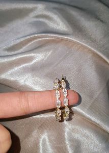 AD Hoop Earring