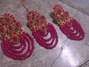 Pink Earrings