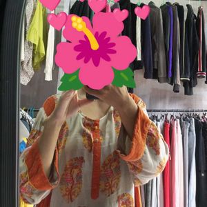 Orange 🍊🧡 Kurta