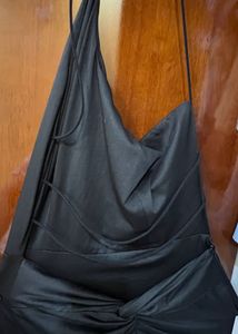 Sleek Black Evening Dress