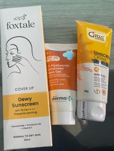 Set Of 3 Sunscreen