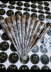 Zikra Organic Mehendi Cones