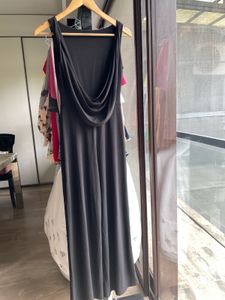 Sleeveless Black Maxi Dress