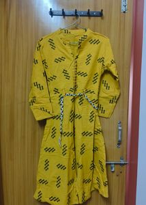 Mustard Kurta