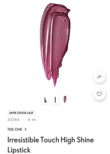 Oriflame High Shine Lipstick Shade Foresty Plum