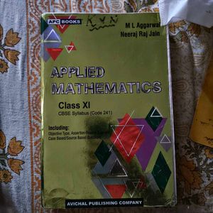 Applied Mathematics Class XI - CBSE Syllabus