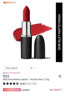 MAC Lipstick Russian Red