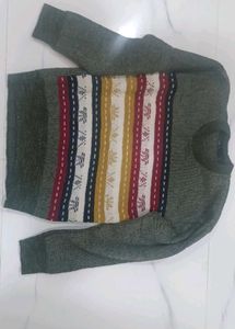 Striped Knit Sweater