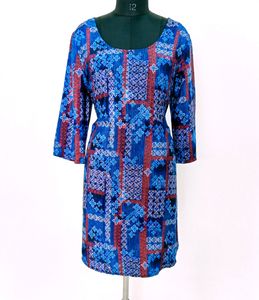 Patterned Vintage Dress