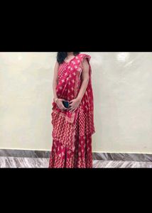 Red Ethnic Dress... Kurta With Dupatta