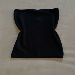 🖤Coquette Lace Trim Bow Accent Black Tube Top🖤