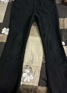Black Flared Jeans high waist