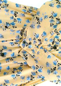 Floral Button-Down Frock-Dress