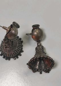 Pure German Silver Earings
