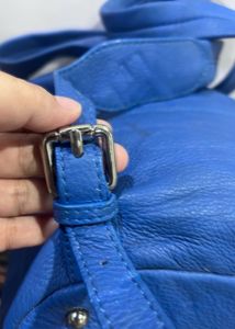 Patrice Breal Leather Bagpack