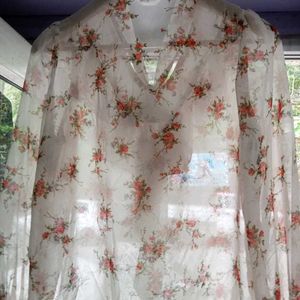 Korean Floral Top