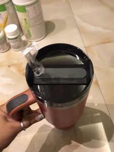 Stanley Inspired Insulated Tumbler with Handle