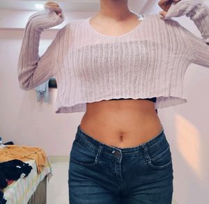 Crochet Cover Up Crop