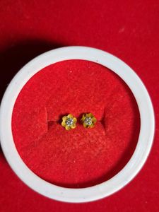 Floral Stud Earrings flower design