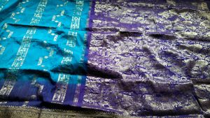 Beautiful Blue Saree💙🩵
