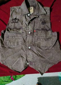Hand Stitched Denim Jacket